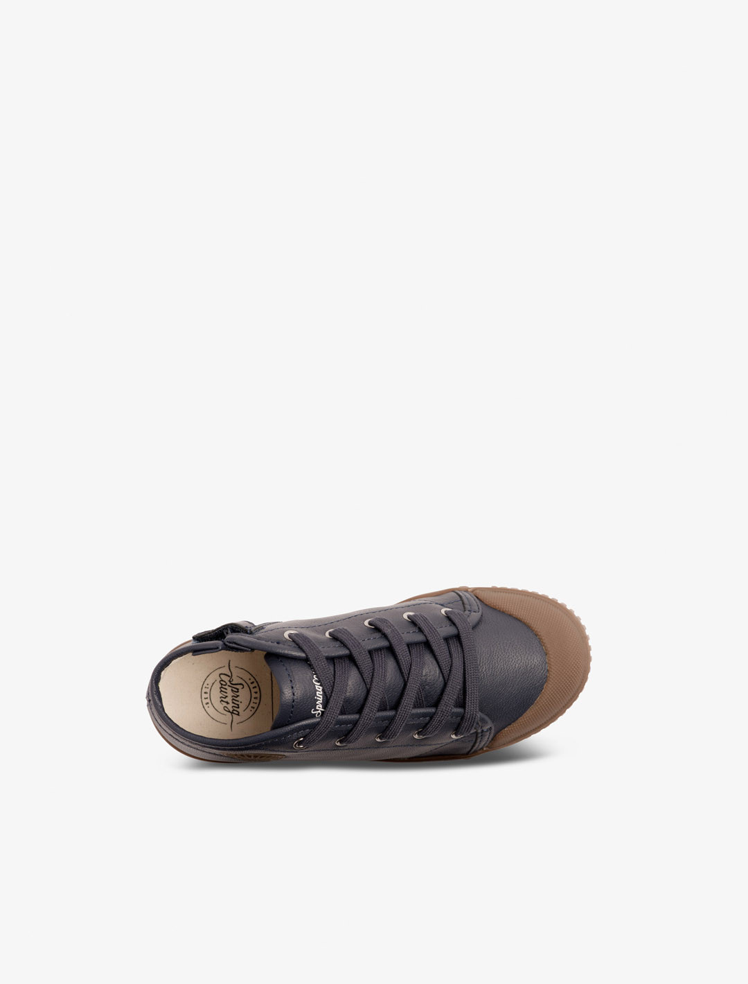 Chaussures enfant Spring Court B2 indigo – vue du dessus