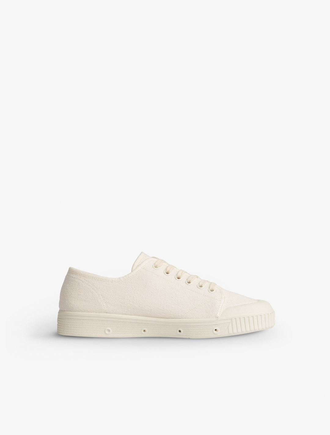 Spring Court G2 heavy twill in off-white - side view
