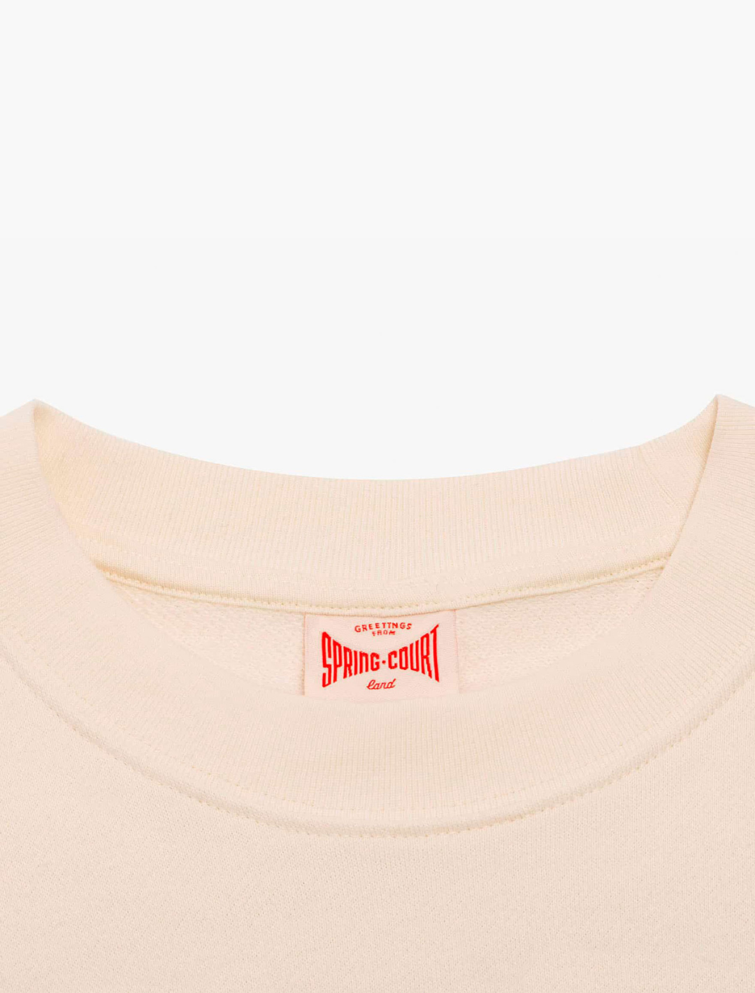 Organic Cotton Sweatshirt | Spring Court Land