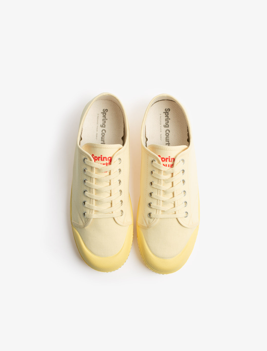 UNISEX MONOCHROME CANVAS SNEAKERS