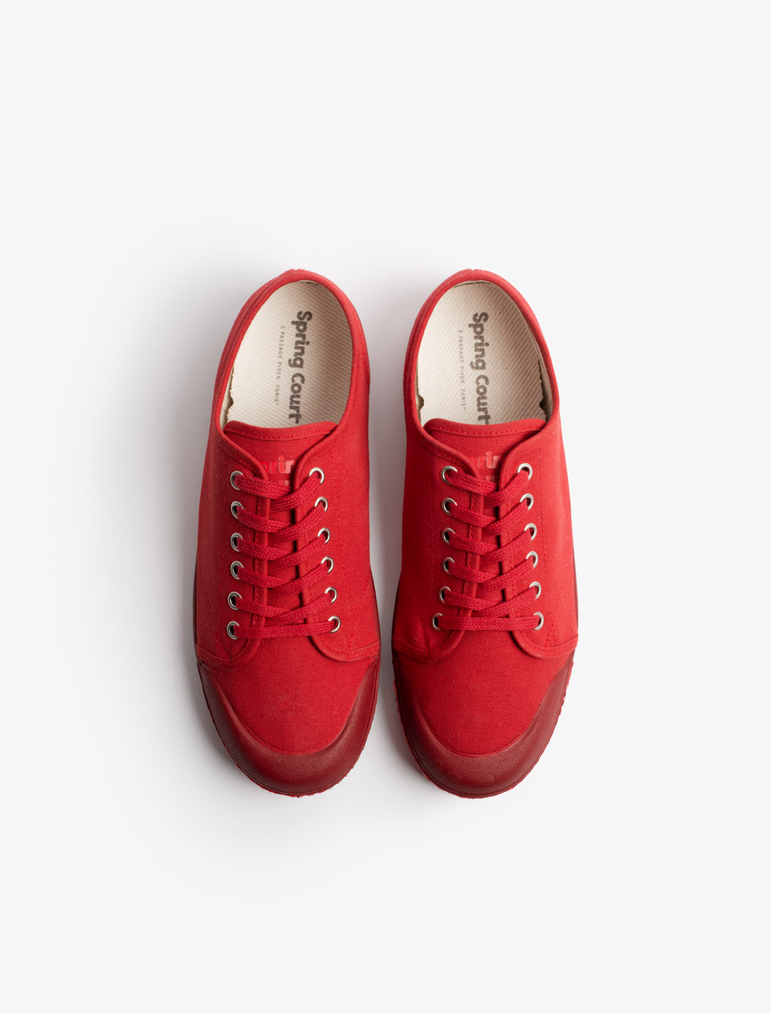UNISEX MONOCHROME CANVAS SNEAKERS