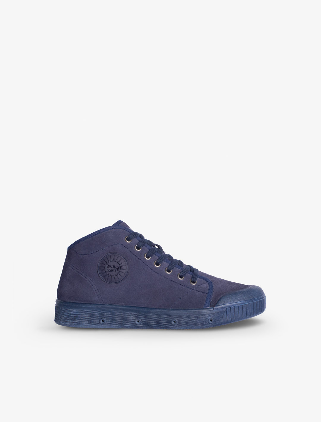 B2 SUEDE Bleu marine
