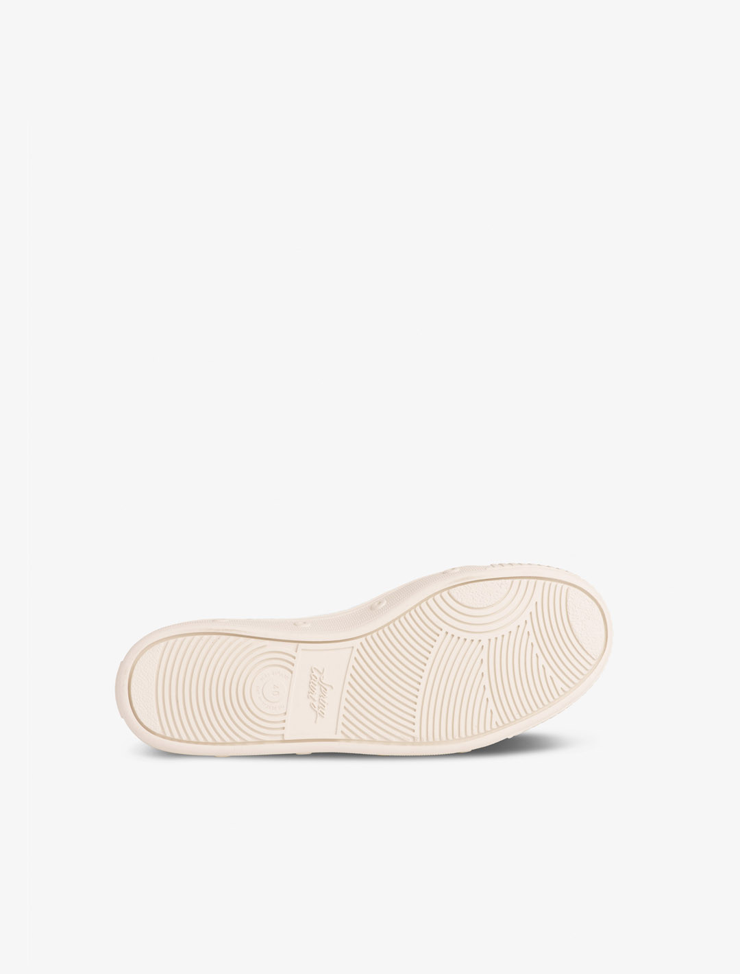 Basket Spring Court G2 en toile bleu clair - vue semelle