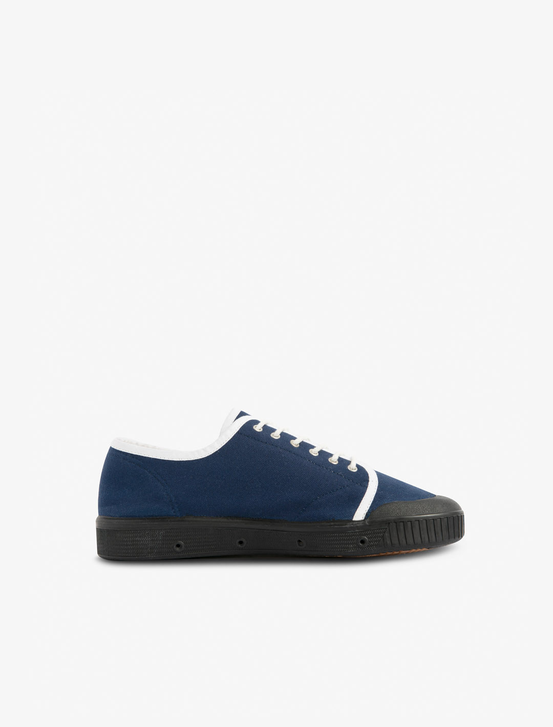 Spring Court G2 navy blue cotton sneakers – inner side view