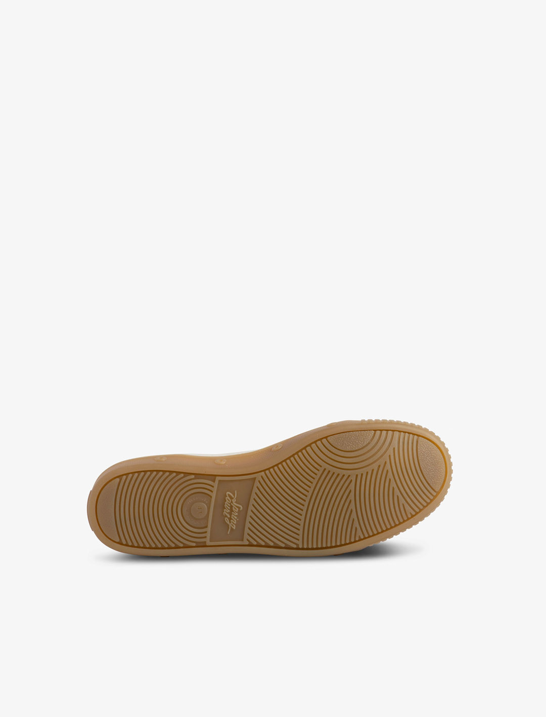 Spring Court B2 white cotton sneakers – sole view