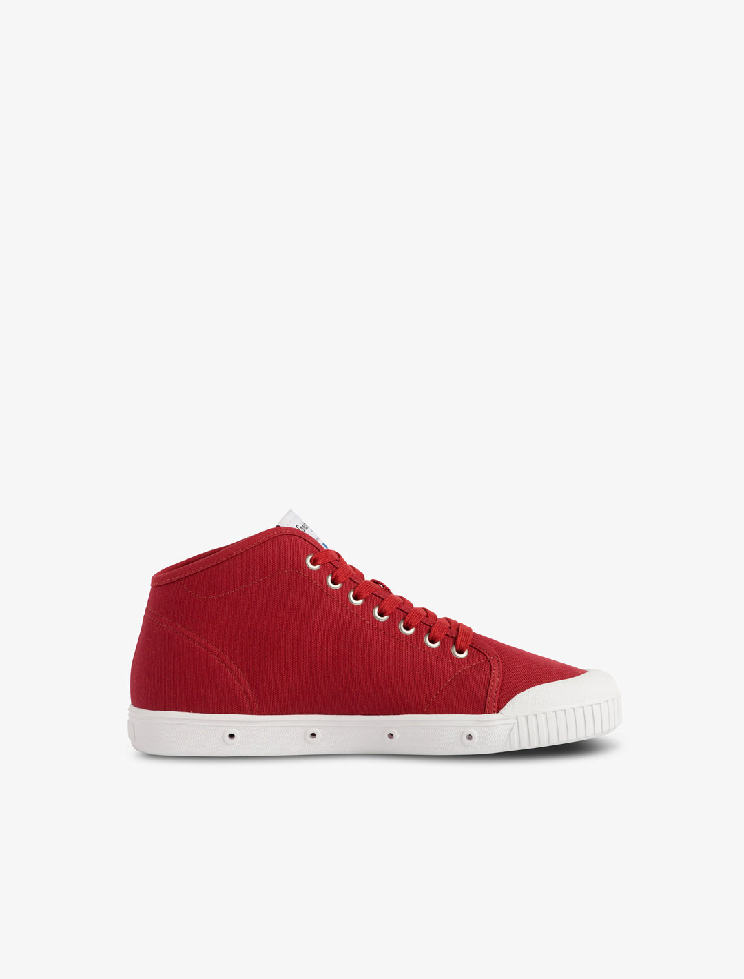 Spring Court B2 red cotton sneakers – inner side view