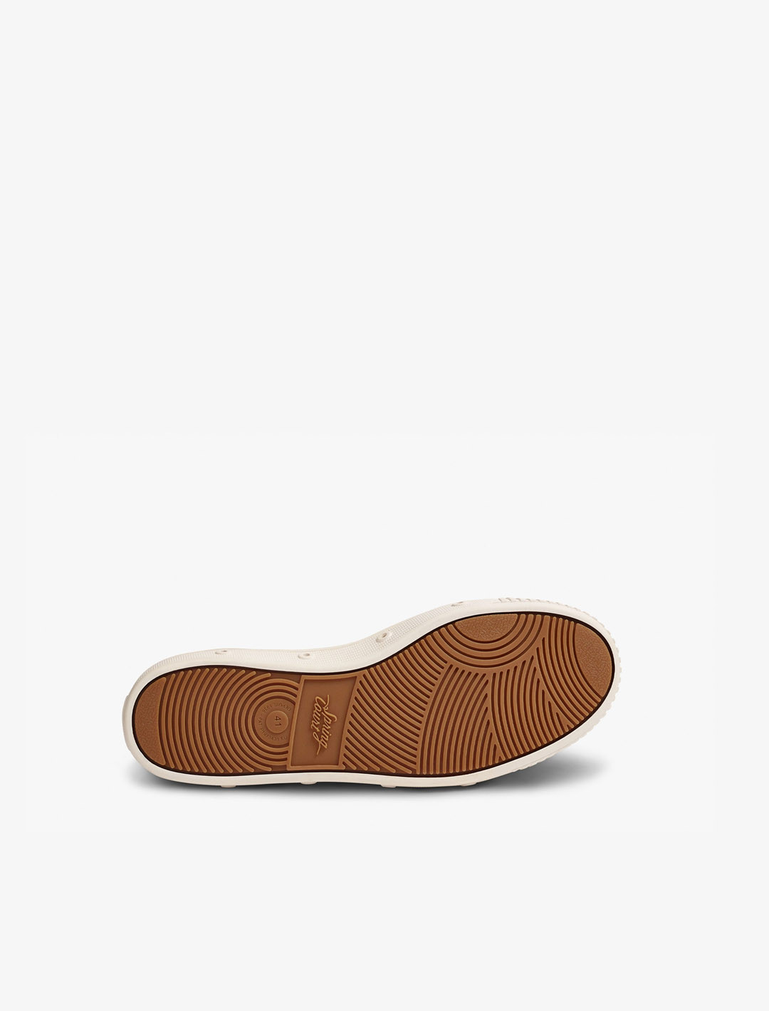 Basket Spring Court M2 en cuir bleu - vue semelle